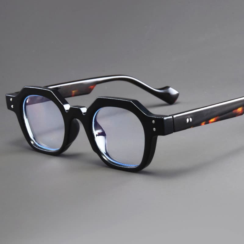 Óculos De Moda Masculina Feminino Anti Luz Azul Retrô Armação Clássica