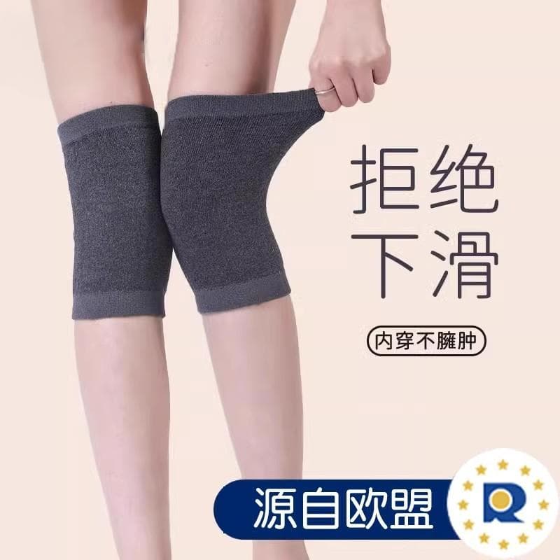 IKFA Cashmere joelheiras outono inverno articulações do joelho manter quente velho pernas frias homens mulheres esportes