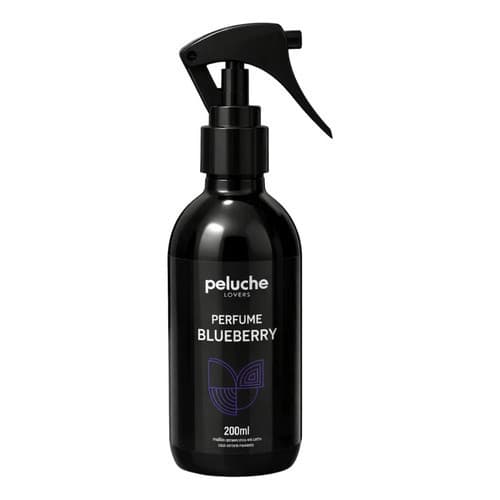 Perfume Pet Blueberry Peluche 200ml Para Cachorro Gato Colônia Fragrância Duradoura Premium Aroma