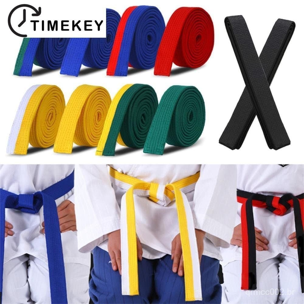 TKEY 1PCS Artes Marciais Karate Taekwondo Cintos Profissionais De Proteção Padrão Judo A7N7