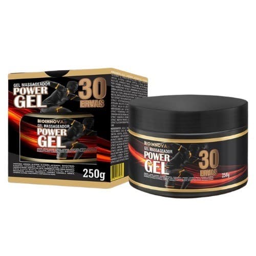 Power Gel 30 Ervas Gel Massageador Bioinnova 250g