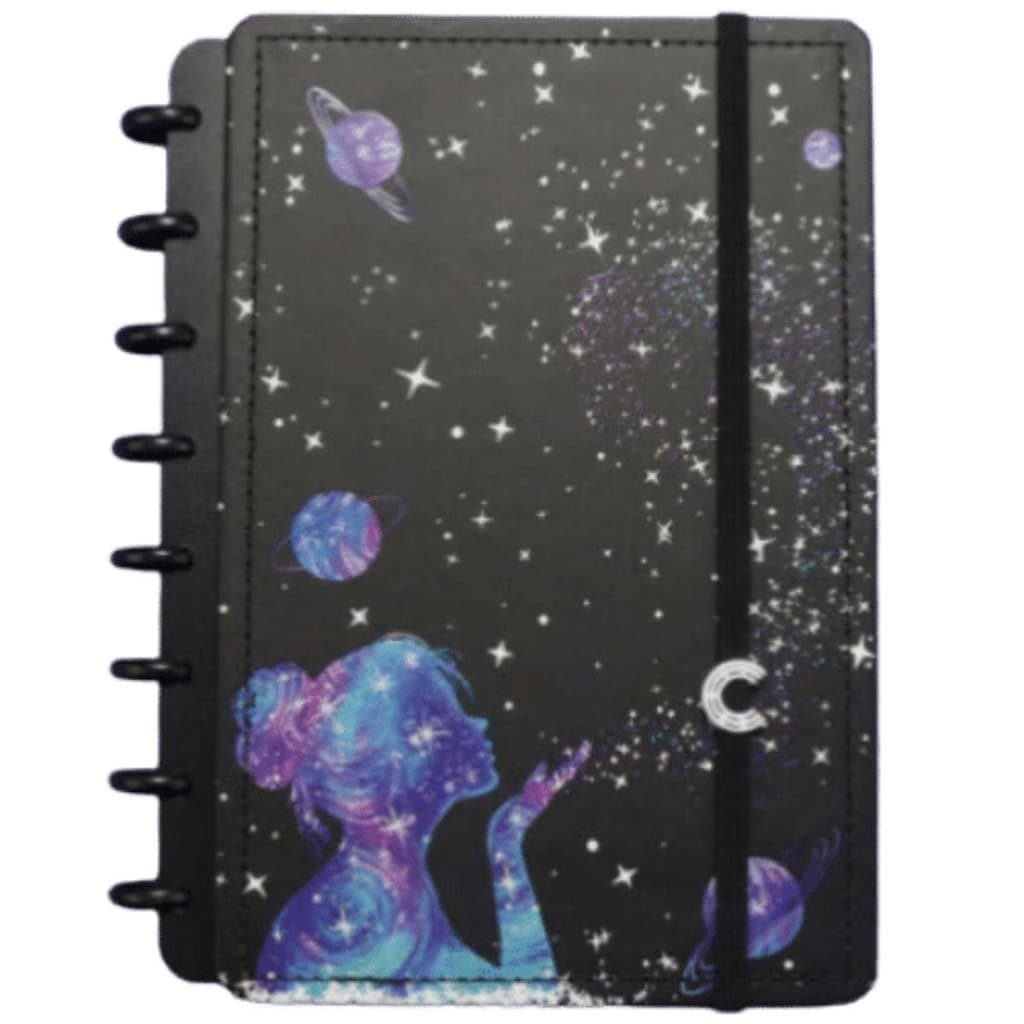 Caderno Inteligente Poeira Estrelas Gocase Universitár 28x21