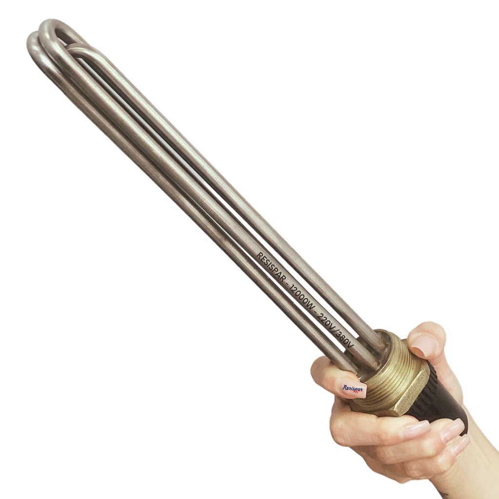 RESISTENCIA 12000W 220/380V 1.1/2 + CANECA 1.1/2