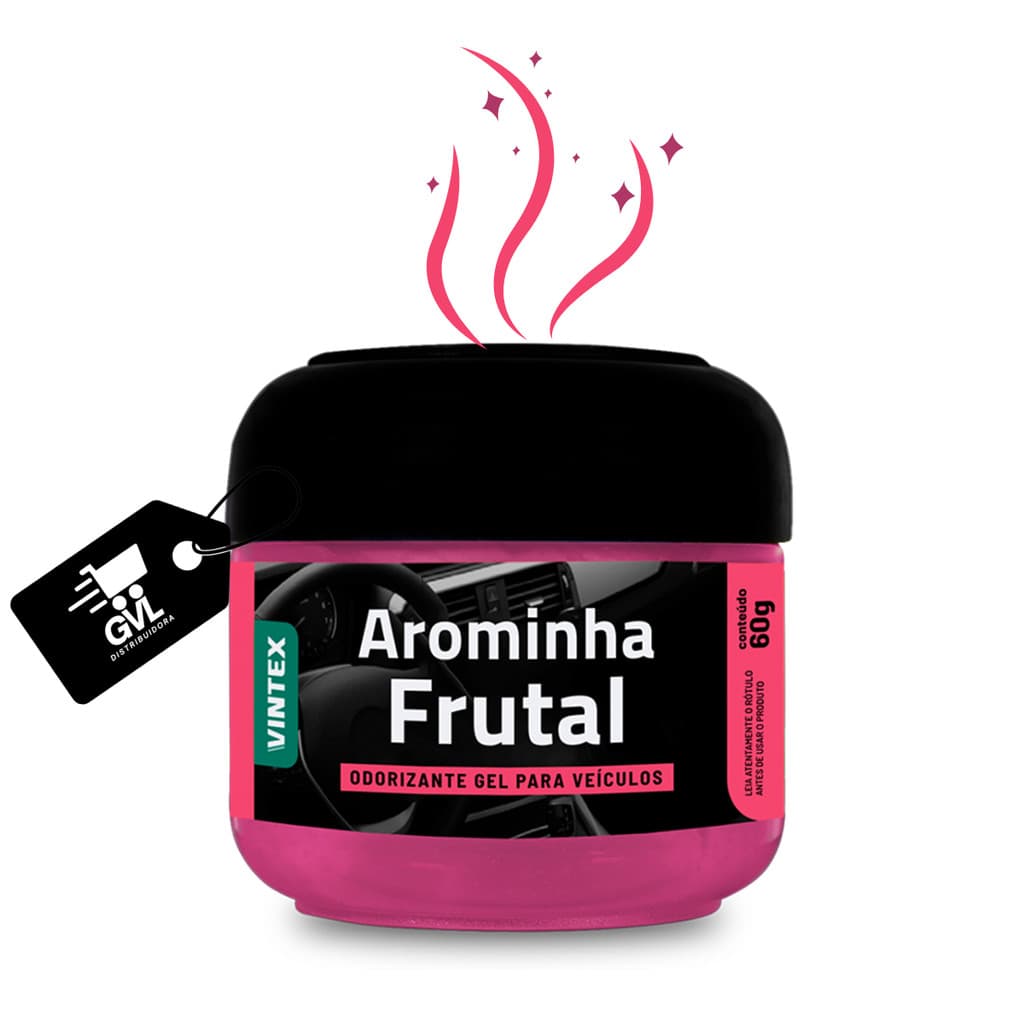 Arominha Cheirinho Gel Frutal 60g - Vintex
