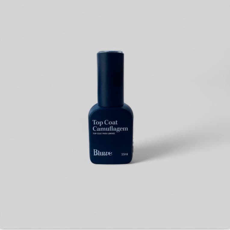 TOP COAT CAMUFLAGEM NATURAL PINK 11ML BLUWE