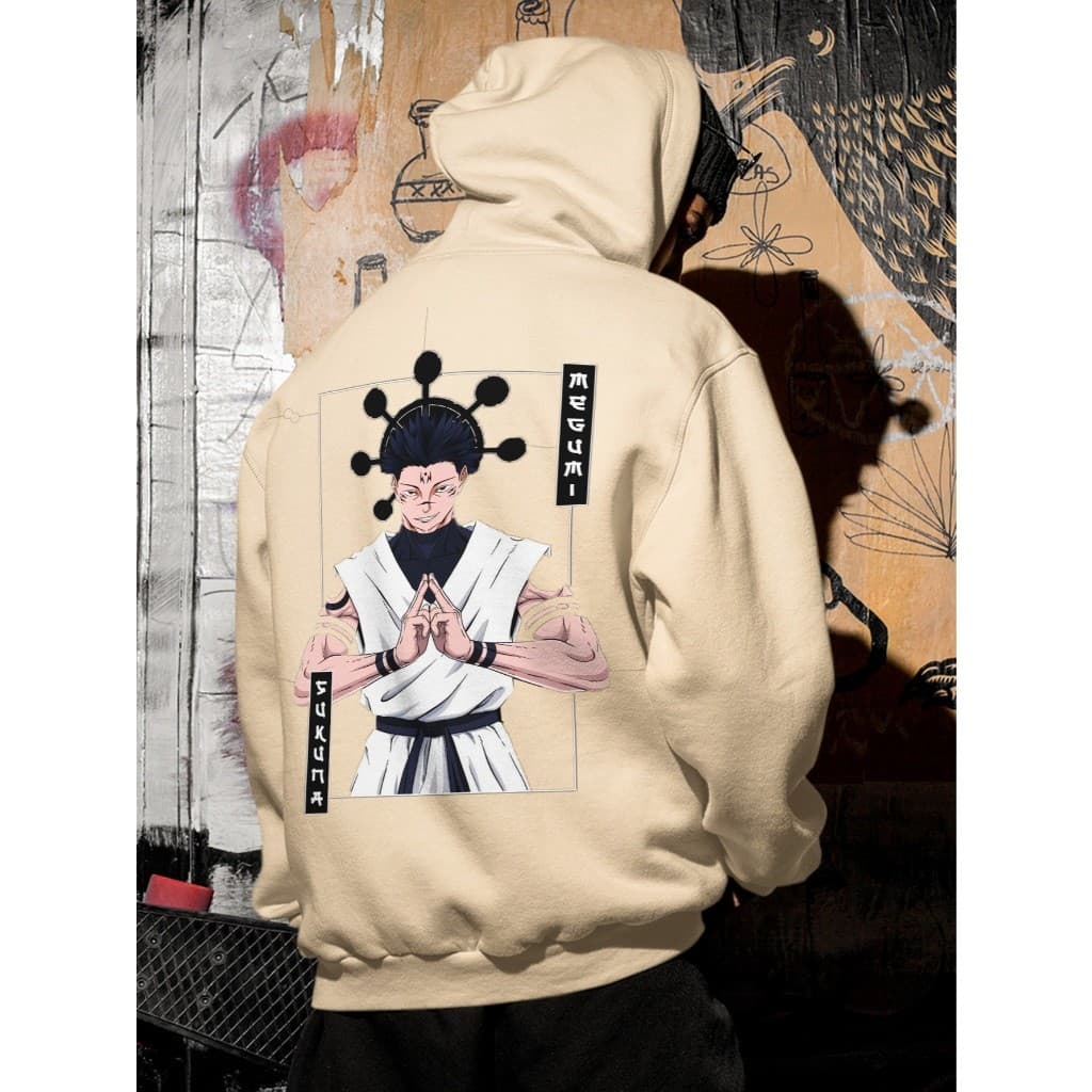 Moletom Blusa JujutsK Sukuna no Megumi  Streetwear Premiun Unissex Ref-3758 Dtf