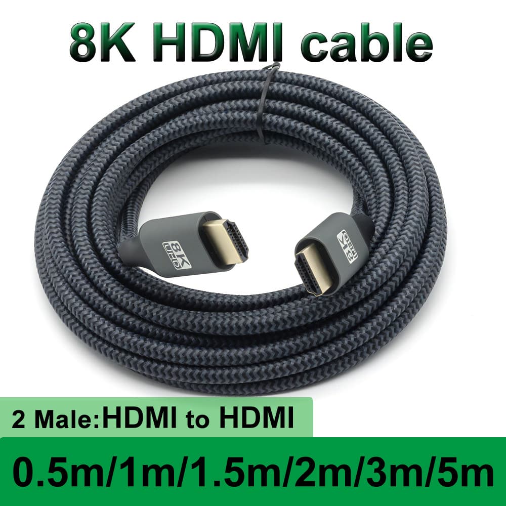 HDMI 2.1 Cable Dolby Vision Ultra High Speed 8K@60Hz HDMI-compatible Cable For PS5 TV Box