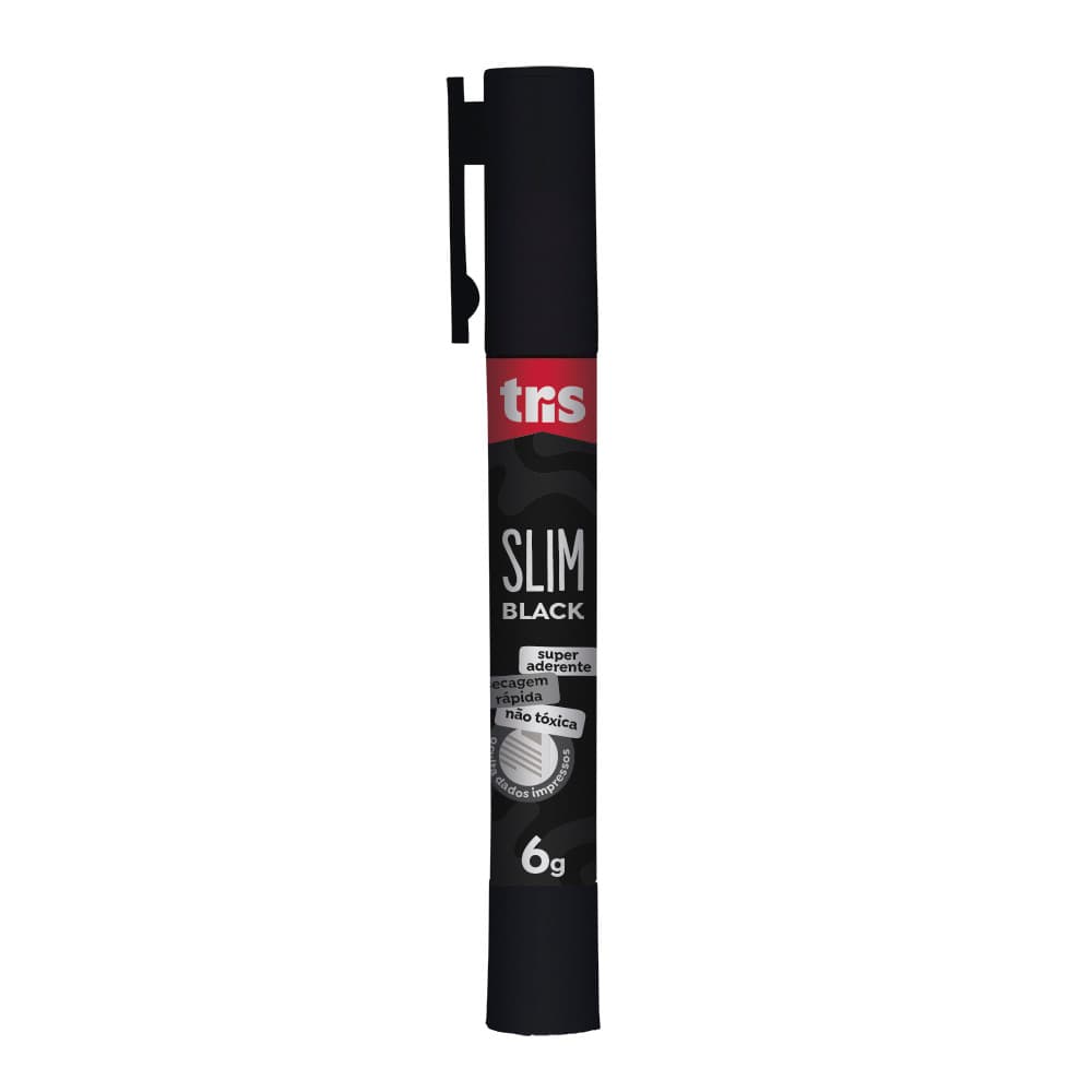 Cola Bastão 6g Slim Black 911148 Tris