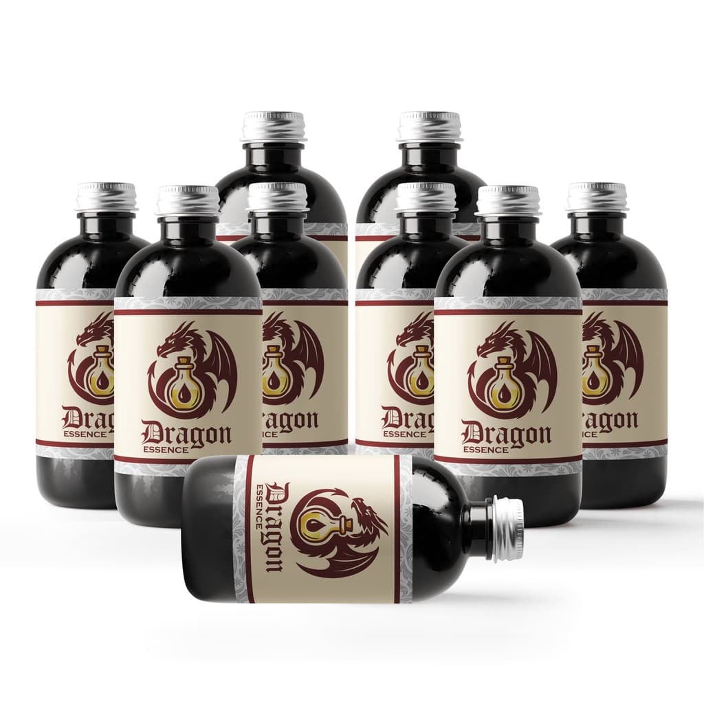 Kit 9 Essências Aromáticas Lipossolúveis (Óleo) 100ml – Dragon Essence | +250 Opções Disponíveis