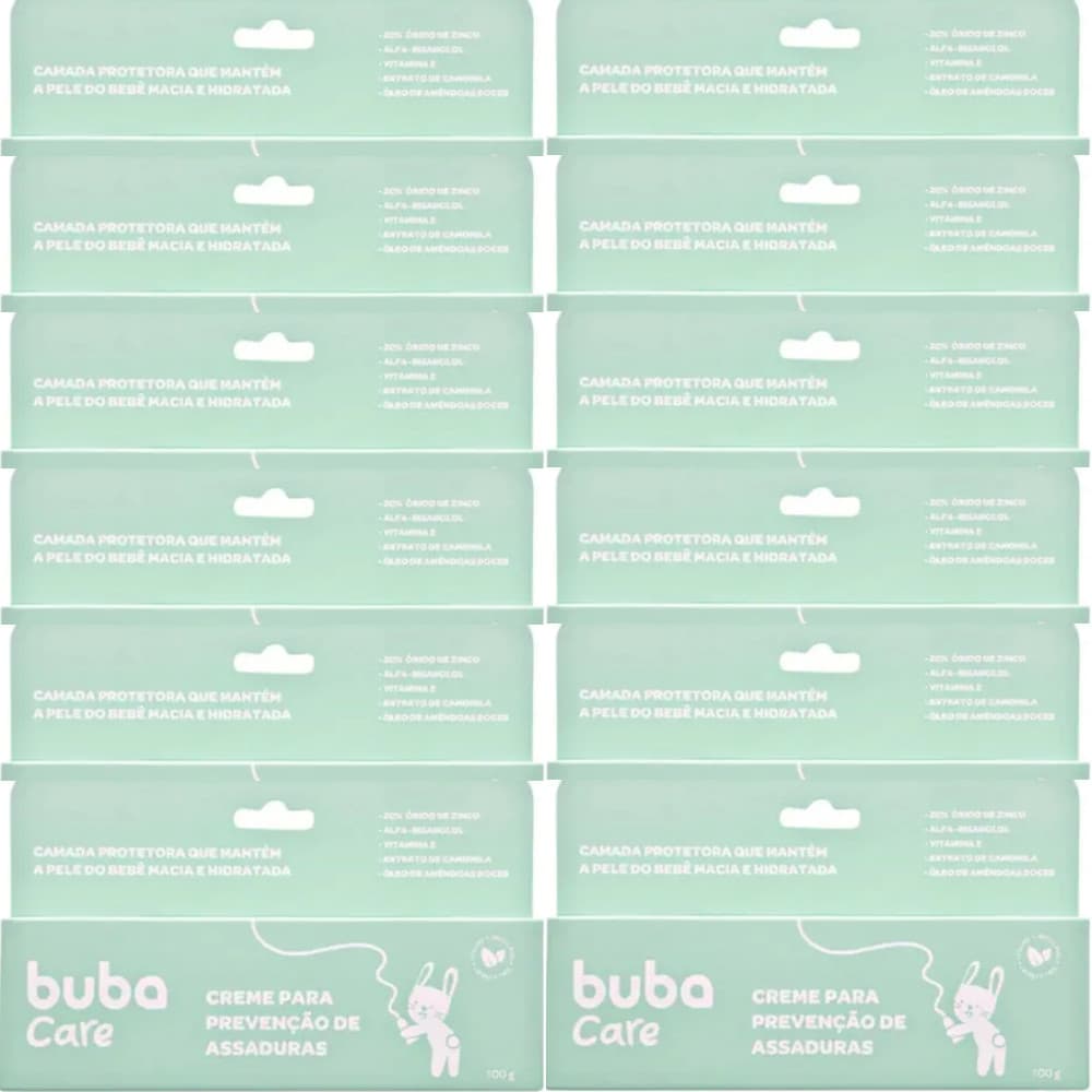 KIT 12UN POMADA 100G - BUBA