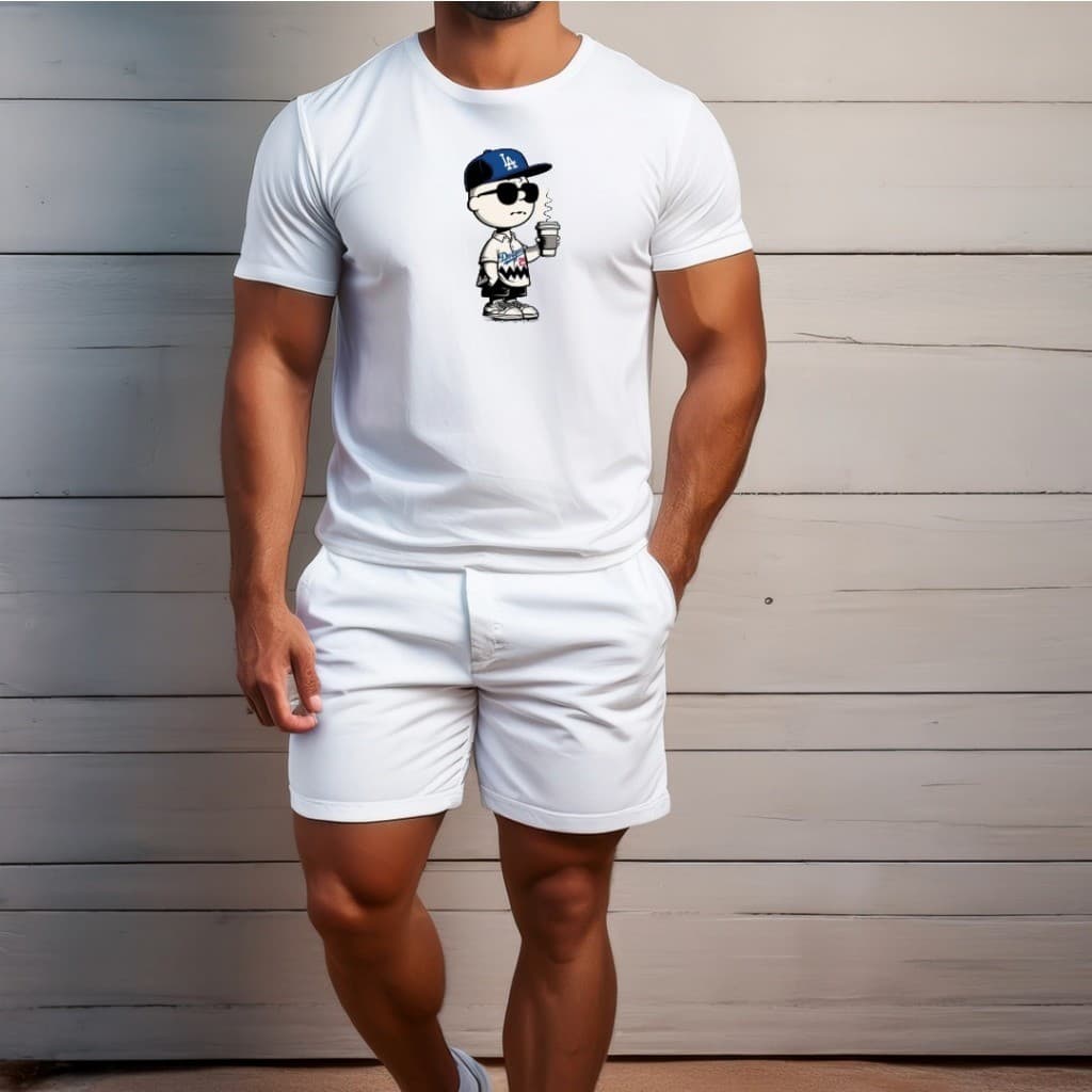 conjunto kit Camiseta camisa e Short Tectel  Lançamento Conjunto MasculinoTreino streetwear Skate SHORT E CAMISETA
