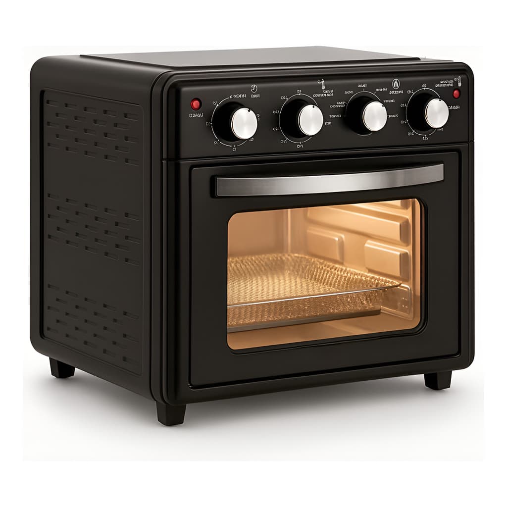 Forno Elétrico e Air Fryer 30L Inox Ideal para Refeições Saudáveis Rápidas e Crocantes