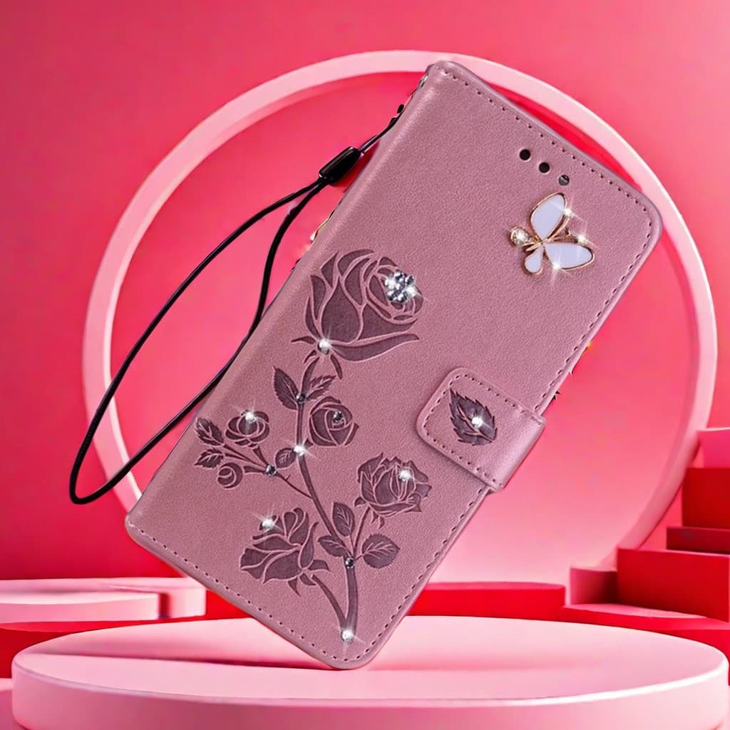 Capa Carteira De Couro Flip Para OPPO A6X A6 Pro A5 Pro A40 A60 A78 A79 Reno 14F 13F 14 13 12 Pro Realme C75