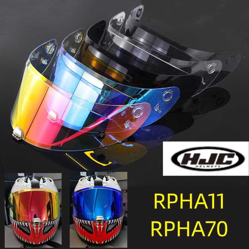 Para viseira de capacete de motocicleta HJC Rpha-11PRO Rpha-70ST, lente de segurança, peças de reposição originais