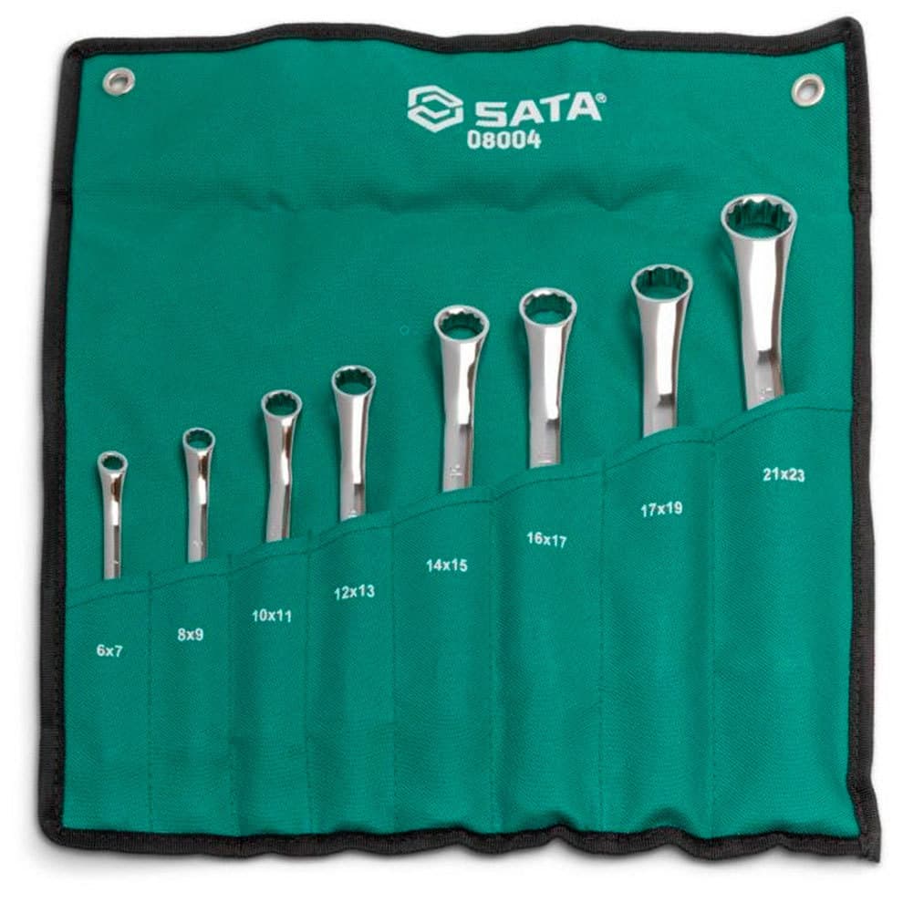 Jogo de Chave Estrela 6mm a 23mm 8 Peças SATA ST08004SJ