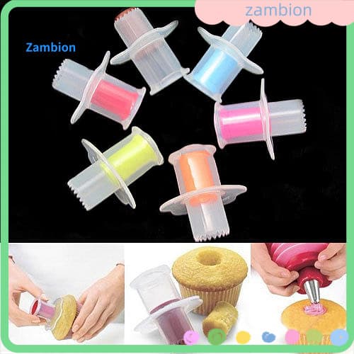 Cozinha Cupcake Bolo Corer Pastelaria Decoração Divisor Enchimento Êmbolo Cortador