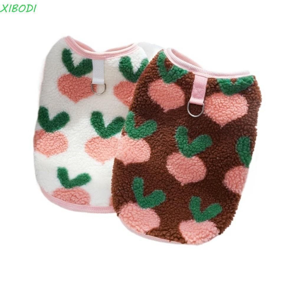 Casaco Para Animais De Estimação XIBODI , Roupas De Pelúcia De Camada Dupla Cães , Cenoura De Desenho Animado Espessada