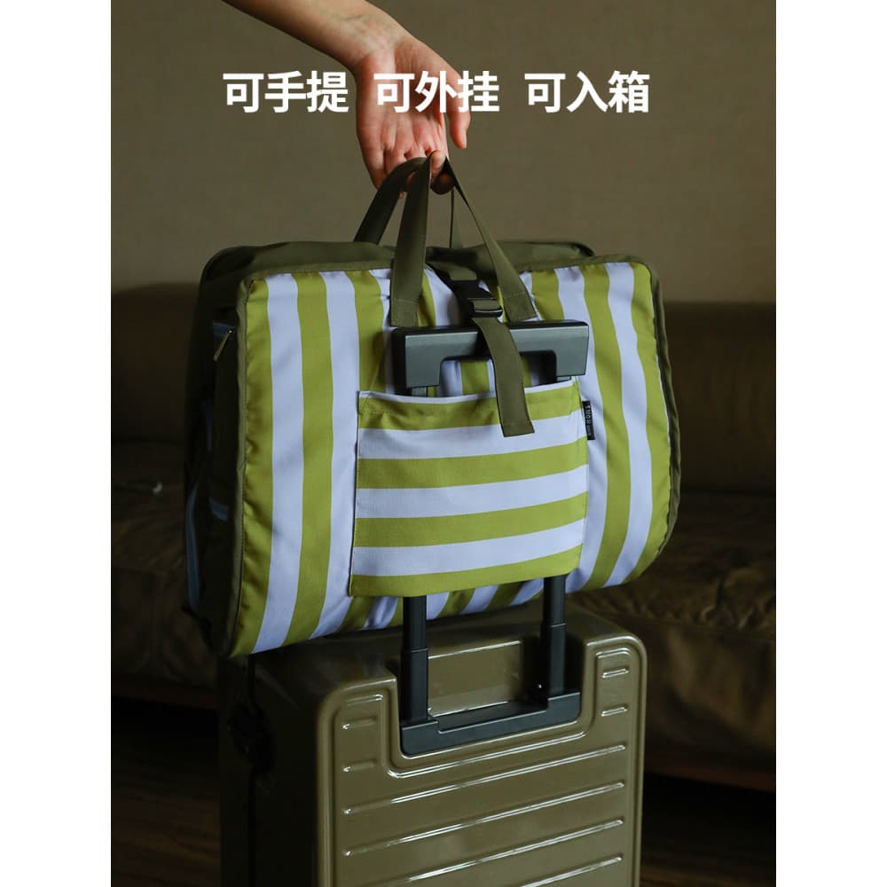 Portátil pendurado saco de armazenamento de viagem viagem de negócios roupa interior divisão embalagem arrumado mala cor