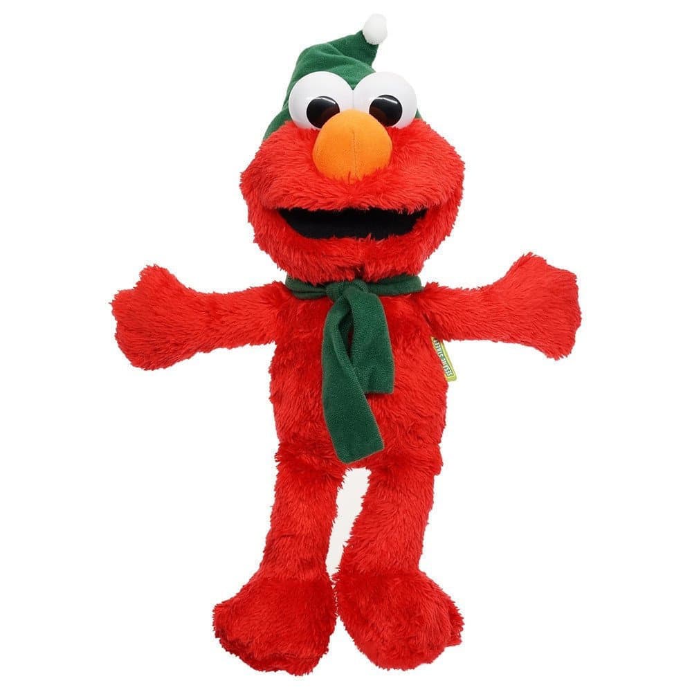 2026 Brinquedo de Pelúcia Anime Rua Sésamo 34cm Elmo Monstro Biscoito Boneca Fofa, Adequado como Presente