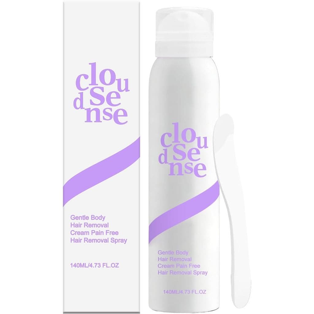 Spray para Remoção de Pelos, Espuma Depilatória, Creme Depilatório para Áreas Íntimas, Sem Irritação na Pele, Remoção Ef