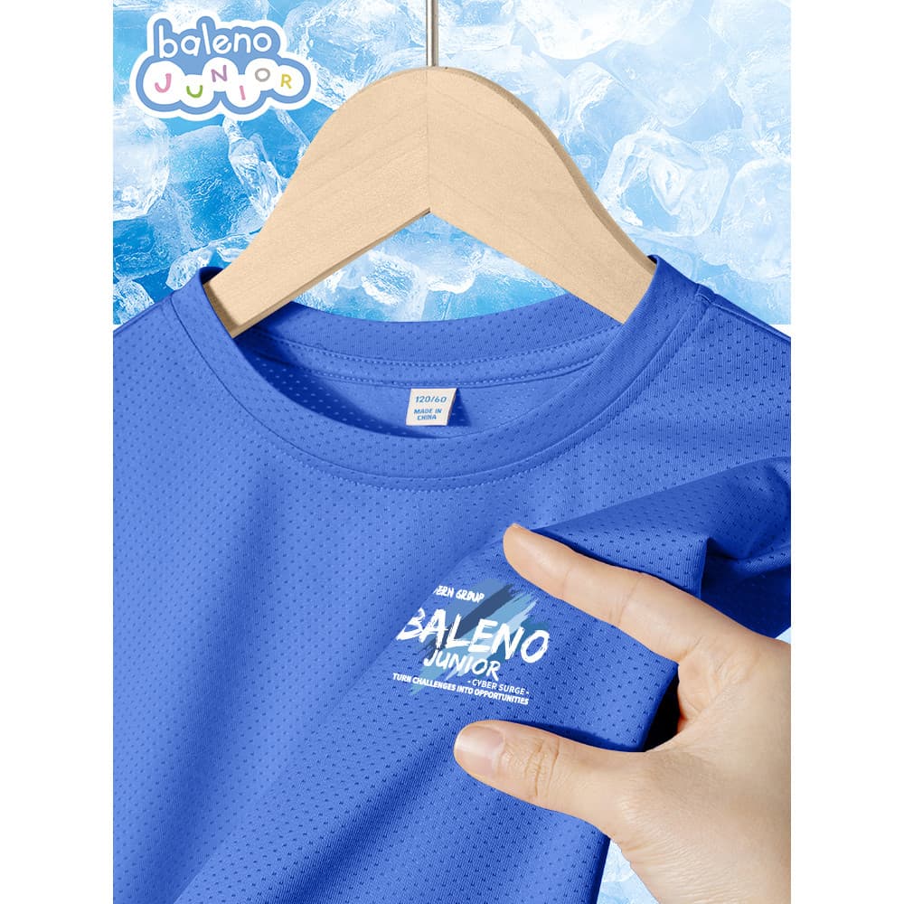 Benilo roupas infantis meninos camiseta de manga curta crianças verão de secagem rápida camiseta 2026 novo estilo grande