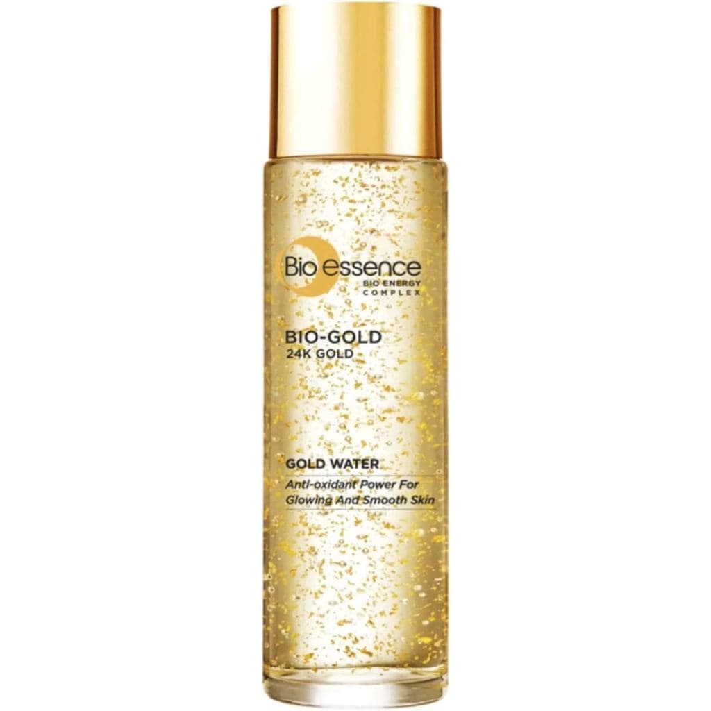 Bio-Essence BIO-GOLD Água de Ouro 24K com Poder Antioxidante para Pele Radiante e Suave 100ml Enviado por DHL XUEH
