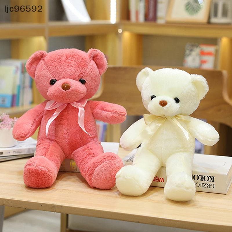 [ljc] Urso De Pelúcia Brinquedos Macio Presentes De Casamento Brinquedo Do Bebê Presente De Aniversário Criança Crianças