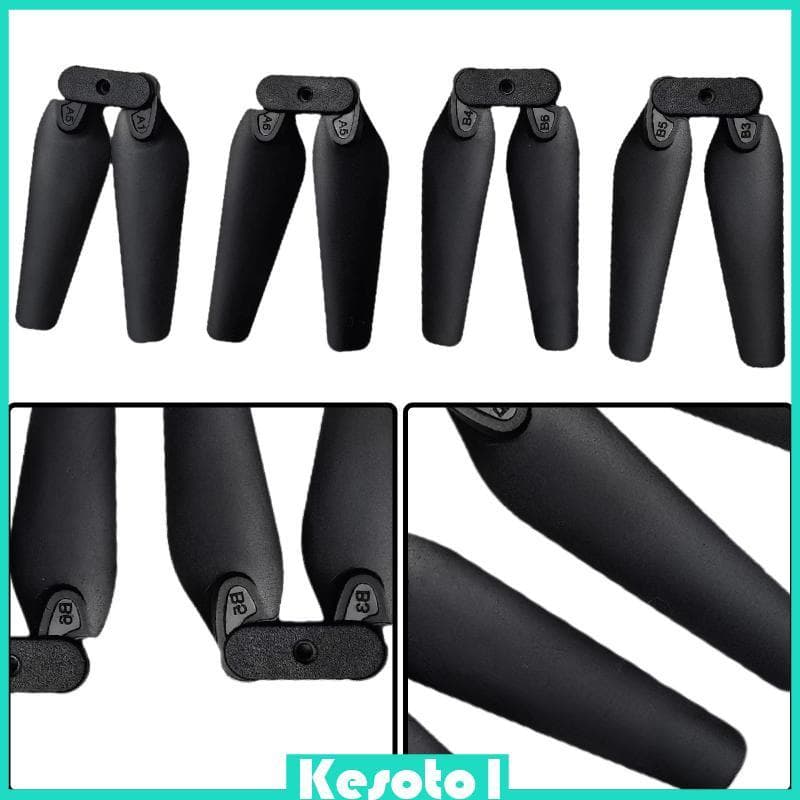 [Brkesoto1] Hélices De 4 Peças , Substituição , Acessório De Drone Dobrável Leve Para E58 , E88 , E88Pro , E99 , S89 E D
