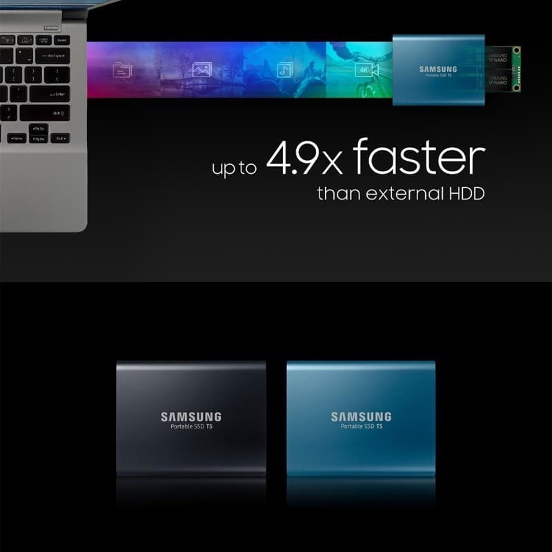 Samsung SSD Externo De 128TB 4TB 8TB 16TB 30TB Portable HDD USB3.1 Tipo-C Interface HD Externo Portable HDD
