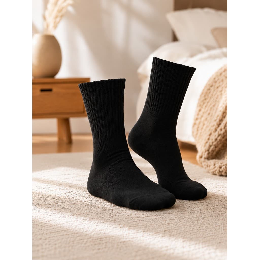 Kit 12 Pares de Meias Femininas Cano Alto Perfeitas para Todas as Ocasiões top exclusivo