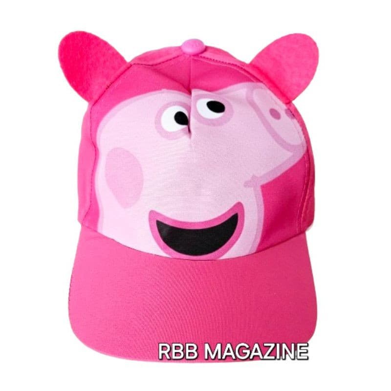 Chapéu infantil 3D para praia e piscina, Peppa Pig, Chicken Lito, Plofus, Gabby Q310
