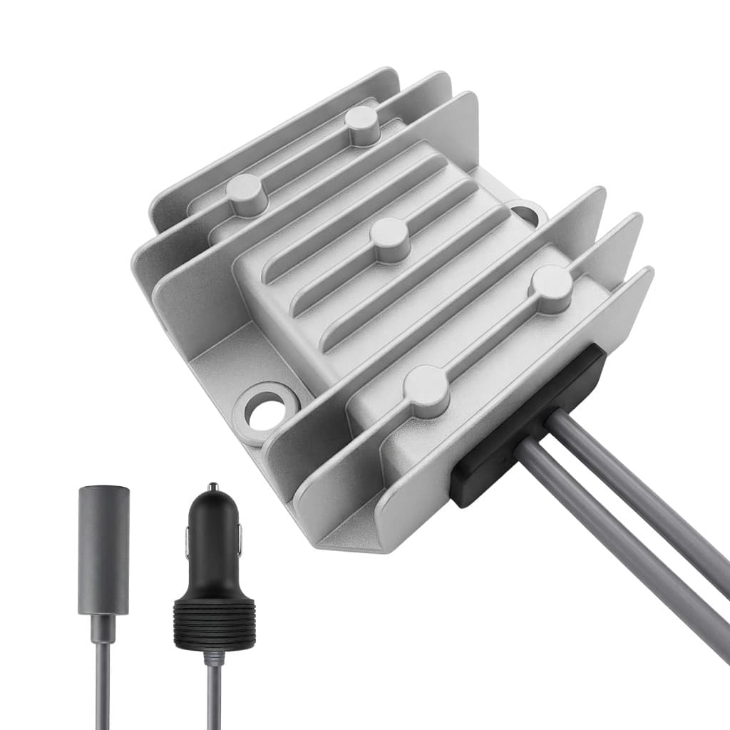 Conversor 2 Metros Para Starlink Mini De Carro Com Conversor Step Up 12V/30v De Alimentação