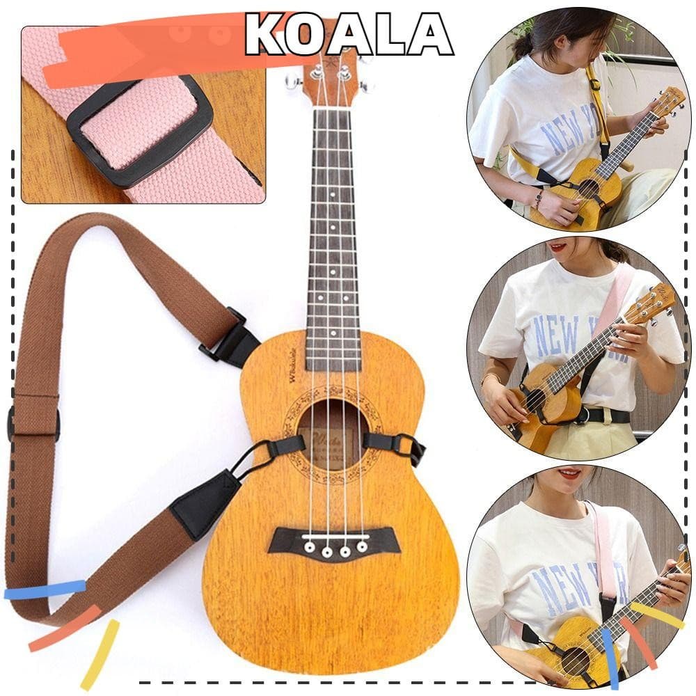 KOALL Ukulele Strap Venda Quente Sling Com Gancho Cinto Ajustável De Nylon