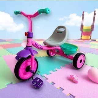Triciclo Infantil 3 Rodas Com Cesta Reforçado Educativo Estimulativo Passeio Casa Viagem Presente
