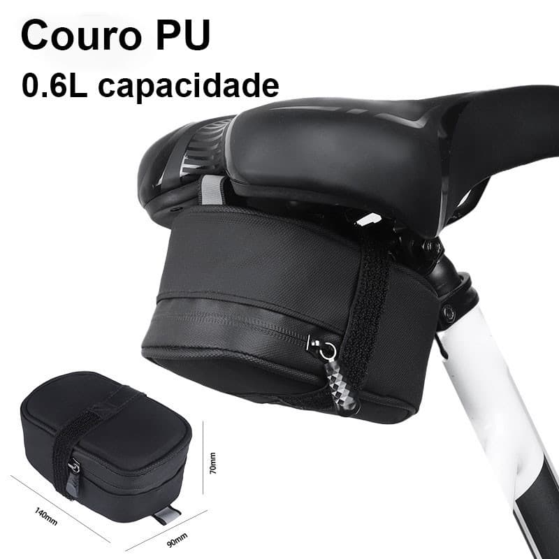 Bolsas de selim de bicicleta à prova d'água, bolsas de selim de bicicleta de estrada, acessórios de mountain bike.