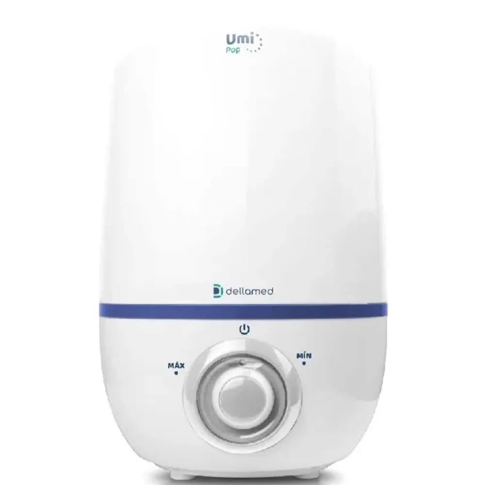 Umidificador de Ar UMI POP 2,3L Dellamed Silencioso Bivolt Compacto com Controle de Névoa