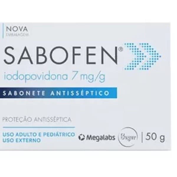 Sabofen Sabonete Antisséptico Adulto 50g