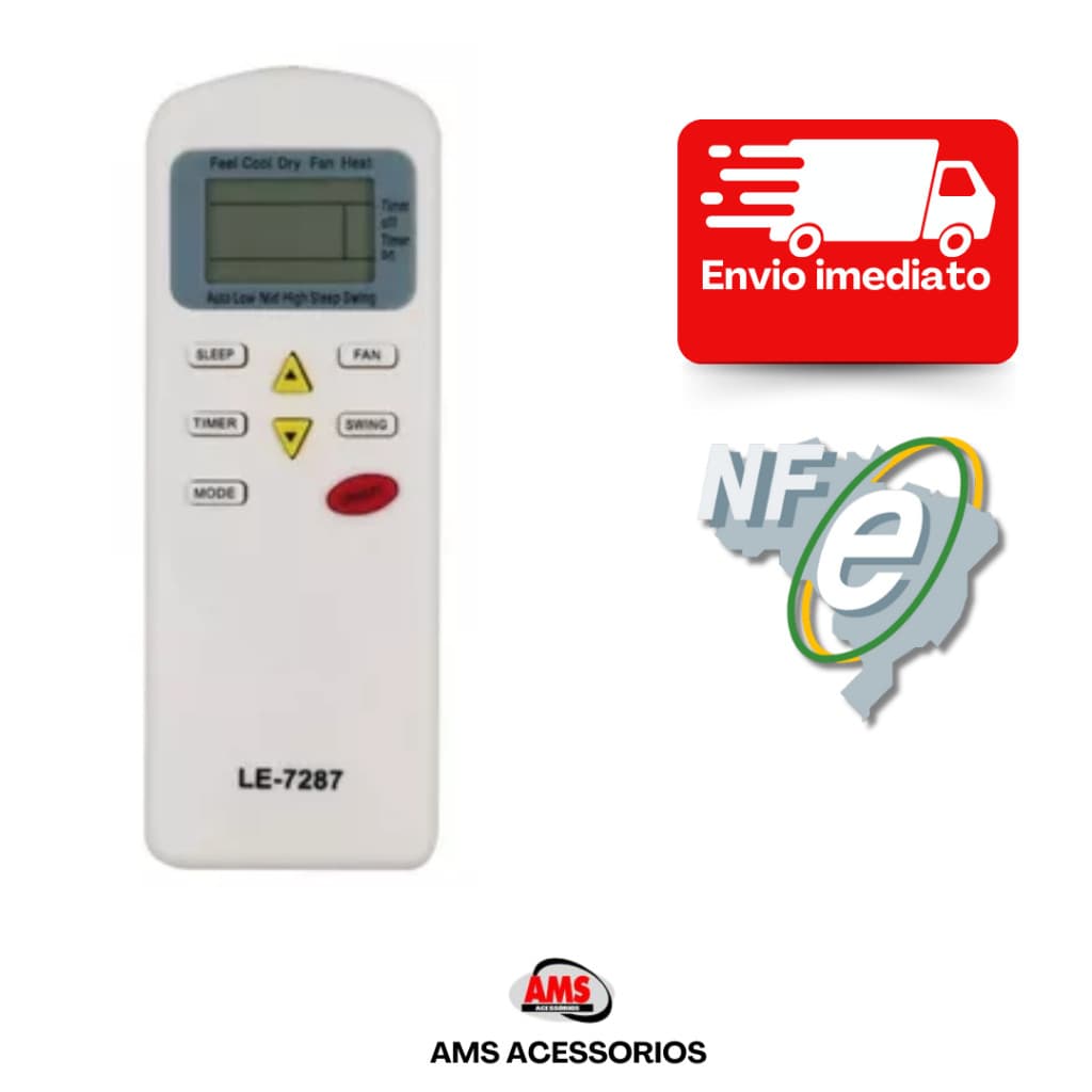 Controle Ar Condicionado Elgin Split Compact Window