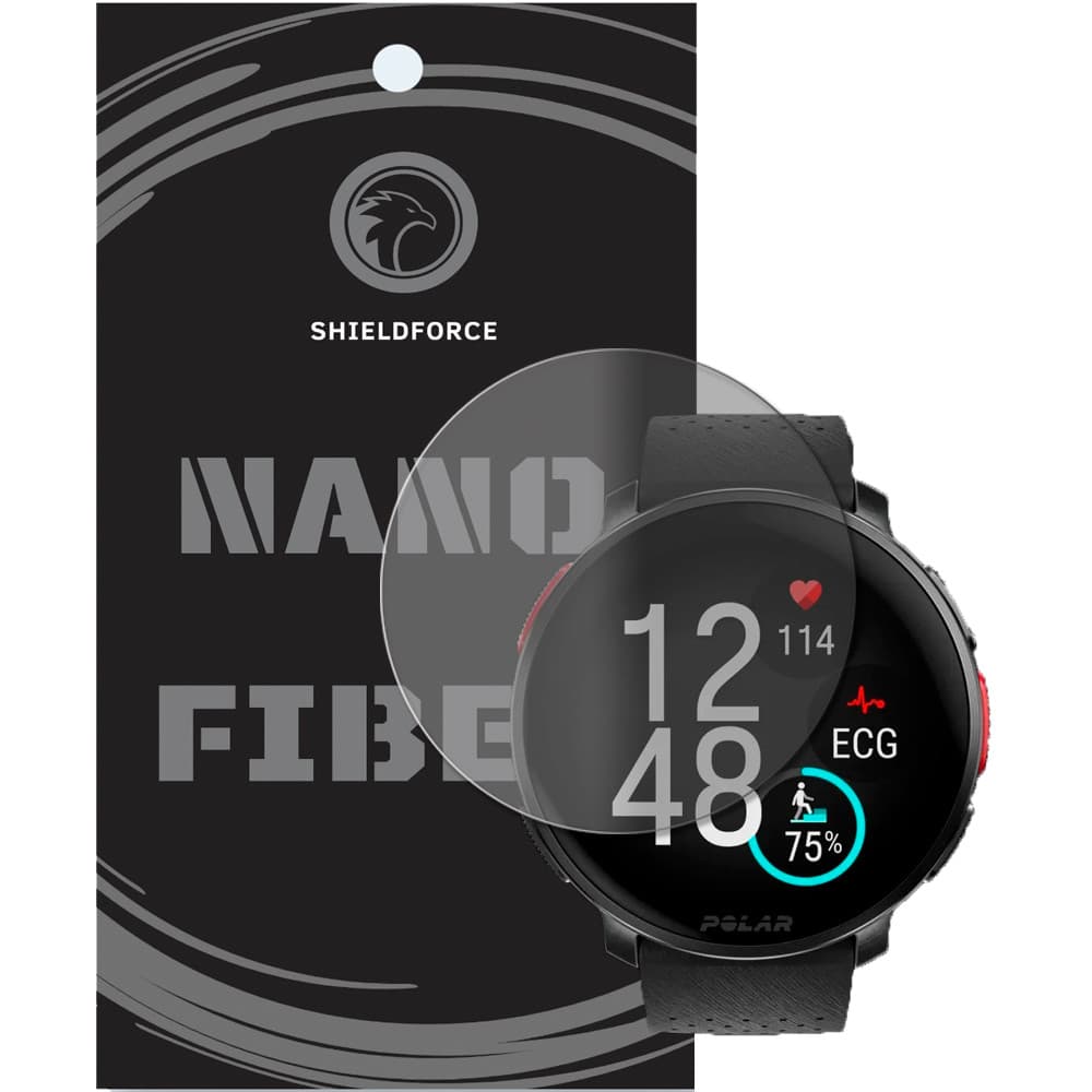 Película para Polar Vantage V3 ShieldForce Nano Vidro (2x Unid)