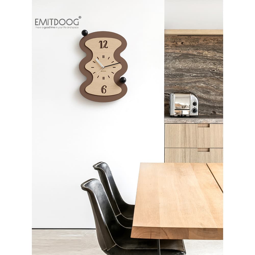EMITDOOG Marca Coreana Estilo Medieval Arte Relógio de Parede Sala de estar Casa Criativa Relógio Decoração Relógio Únic