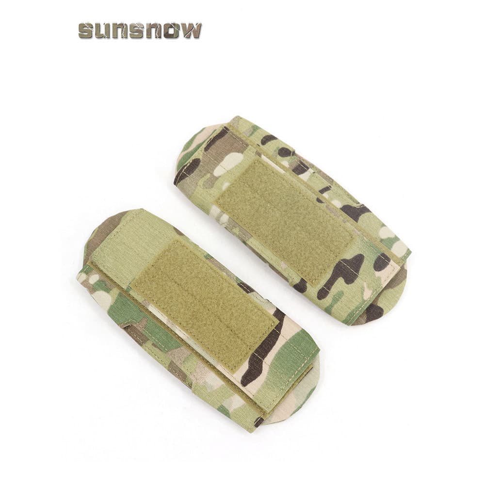 [Sun Snow Made] Colete MMAC Almofadas de Ombro Par Camuflagem Colete Tático Use Almofadas de Ombro Destacáveis Sol Neve