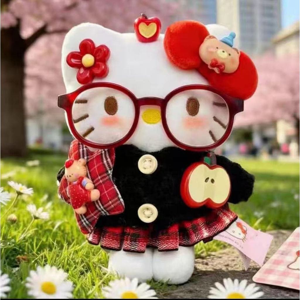 Boneca com pingente de boneca helloKitty Spade Berry Bag genuína