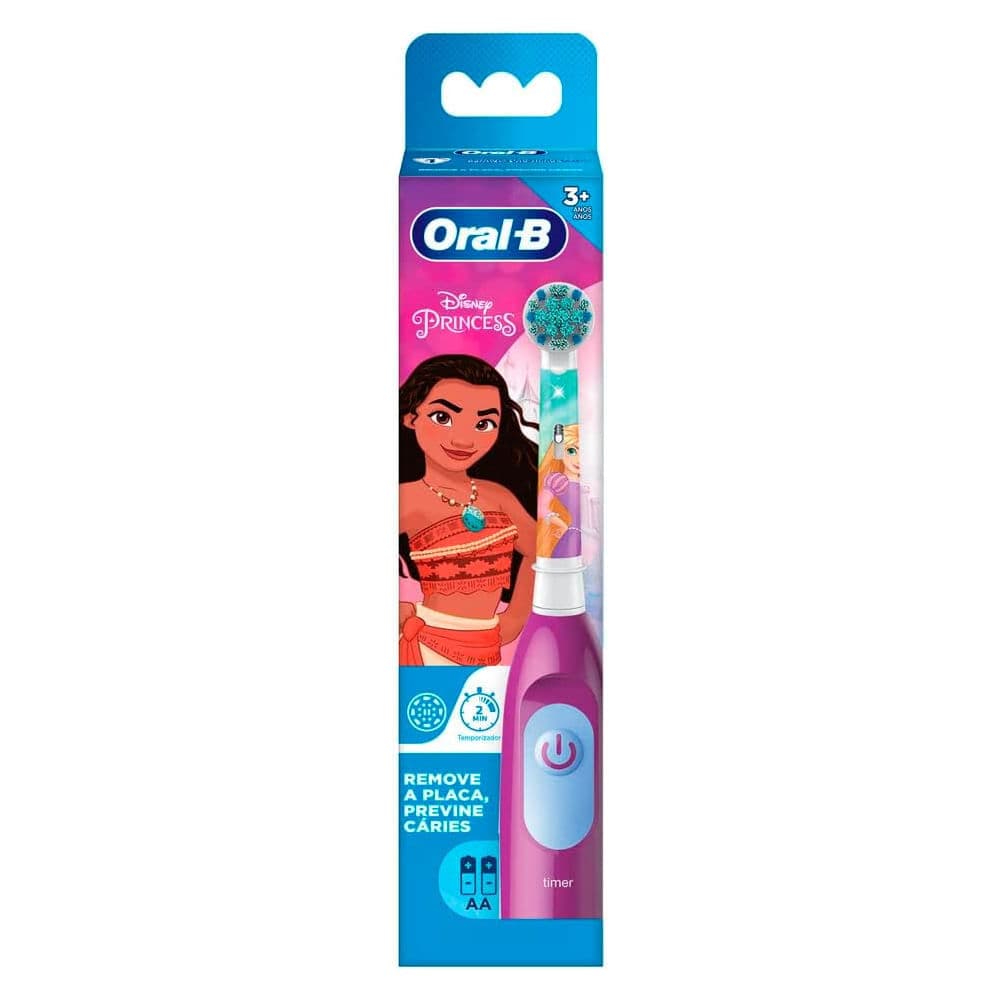 Escova Elétrica Oral B Kids Princesas