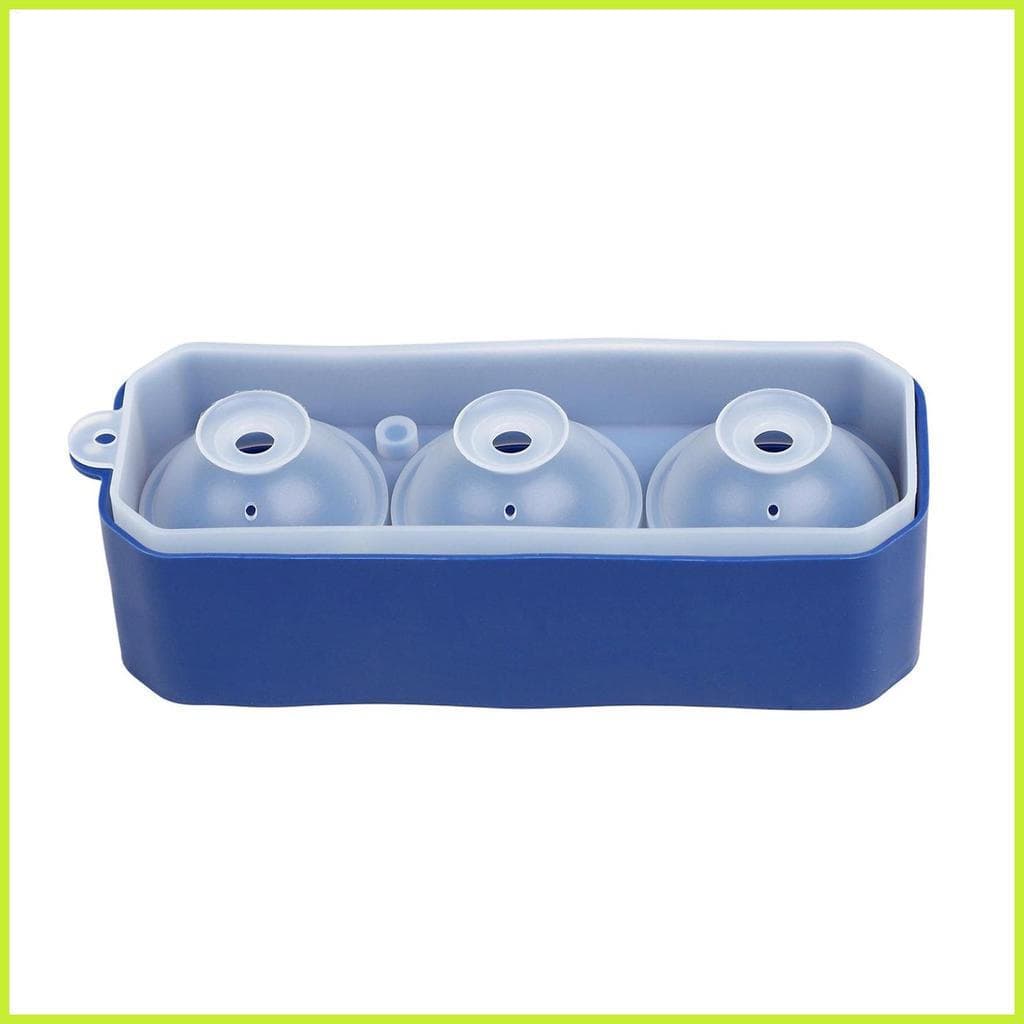 Molde De Bola De Gelo De Silicone Reutilizável , Fácil Liberação , Freezer , Para Uísque , Bourbon , Coquetéis , acebnbr