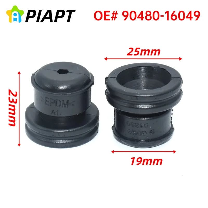 8 peças OE #   90480-16049 9048016049 Capa de Borracha para Motor, Capa de Cilindro para TOYOTA