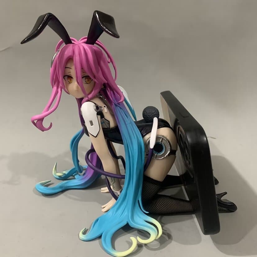 Figura de jogo em estoque: Bunny Girl Ver. Houbi Dora com meias-calças, pose deitada, modelo colecionável, decoração em