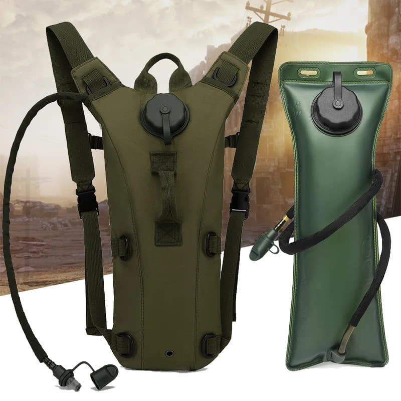 3L Water Bag Backpack Outdoor Cycling Bag Sports EVA Inner Tank Training Water Bag Backpack