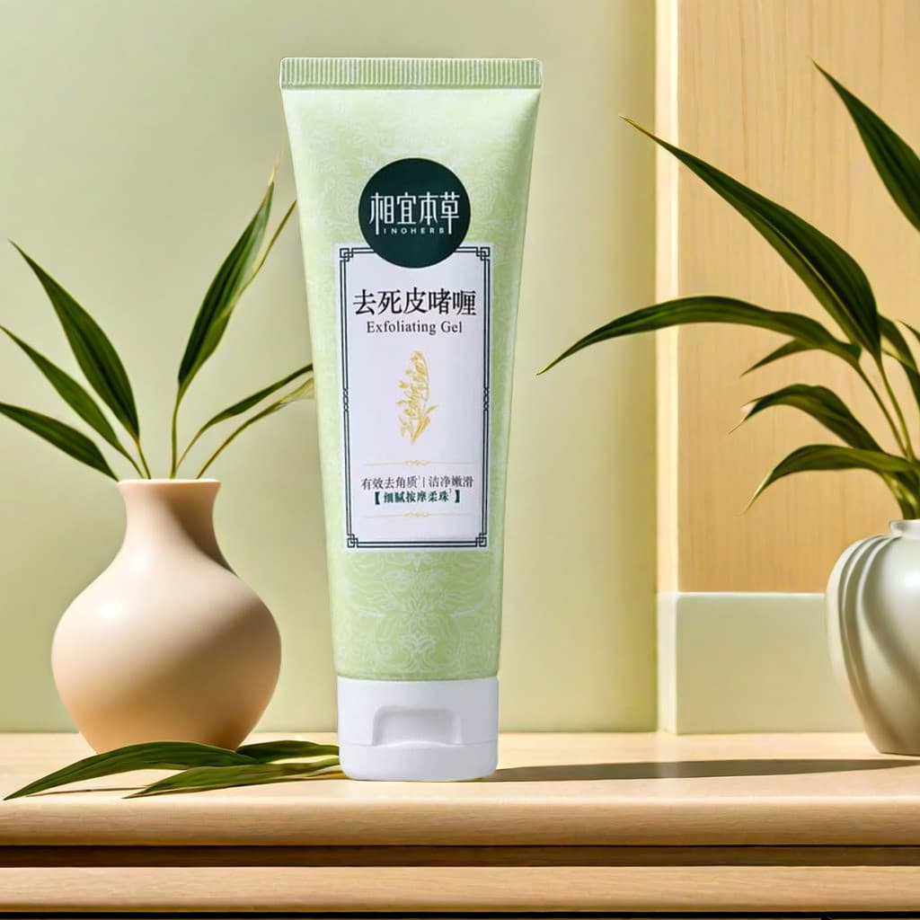 Acessível Materia Medica Gel Esfoliante Creme Cutícula Limpeza Facial Poros Limpeza Facial Suave Limpador Facial Homens