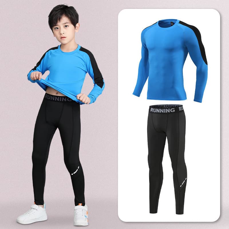 Crianças calças de basquete roupas de treinamento ternos esportivos roupas de secagem rápida roupas de outono calças com