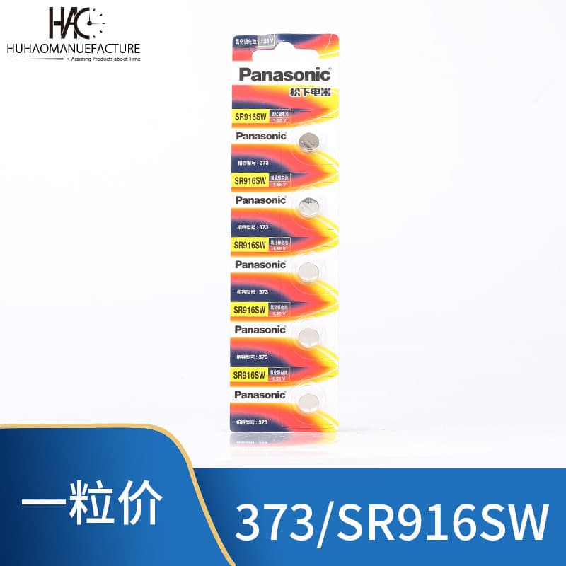 Bateria de botão Panasonic 373 SR916SW para relógios, adequada para relógios de quartzo, uso eletrônico universal, preço